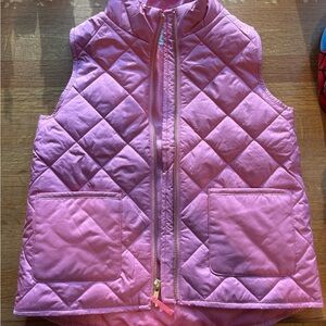Crewcuts Pink Girls Quilted Vest (6/7)